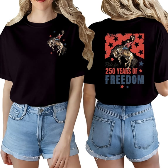 ibiyuan Usa 250th Anniversary Shirt Funny T Shirts for Women Crew Neck 250 Year American Anniversary Flag Short Sleeve Independence Day Women Shirts Womens Tops