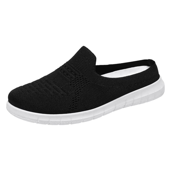 ibiyuan Wide Toe Box Shoes Women Adjustable Upper Walking Shoes Women Mesh Knitted Platform Non- Womens Shoes Sneakers Classic Hands Free Mary Jane Shoes Women Workout Gym Shoes