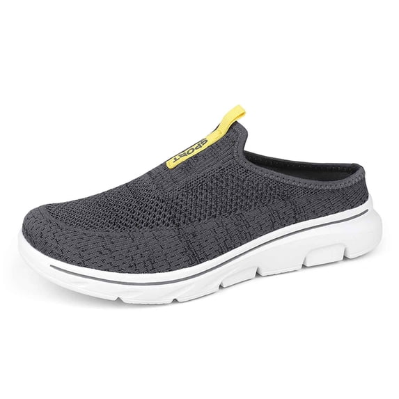 ibiyuan Wide Toe Box Sneakers Women Mesh Knitted Low Top Walking Shoes Arch Support Closed Toe on Wide Toe Box Sneakers Women Classic Hands Free Mary Jane Shoes Women Go Walk Shoes