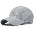 thumbnail image 1 of ibiyuan Womens Baseball Caps Hats for Women Avisilla Unstructured Mesh Baseball Cap for Sports Running Outdoor Activities Lightweight Breathable Quick Drying Sun Hat, 1 of 1