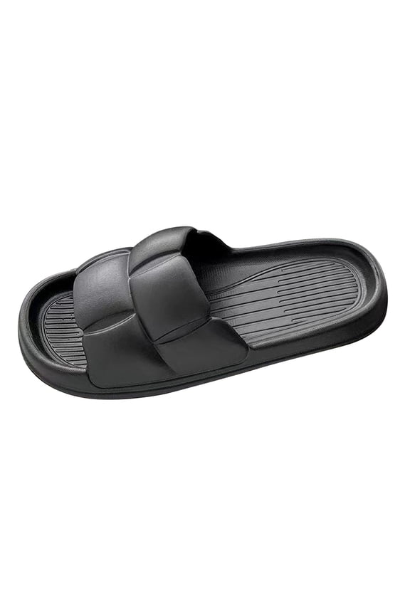 Womens Slippers Women Slides Flexible Shower Shoes Men Non Open Toe Dressy Sandals Women Eva Sole