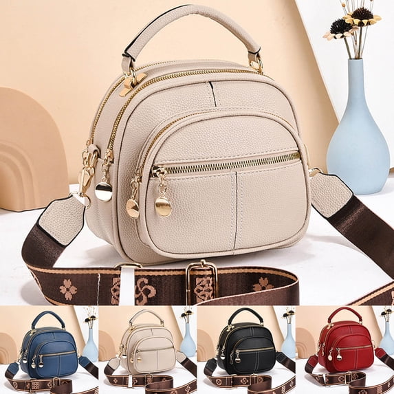 ibiyuan Womens Tote Bag Multi Compartment Daily Shoulder Tote Bag for Women, Adjustable Wide Comfort Strap Hands-Free Casual Purse Gifts For Girlfriend
