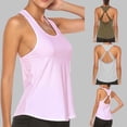 thumbnail image 1 of CAIXIA Workout Shirt Women Sleeveless Tank Tops for Women Scoop Neck Camisole Yoga Workout Casual Athletic Plus Size Racerback Breathable Tee,Grey, 1 of 4
