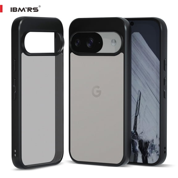 ibmrs For Google Pixel 9/9pro Case ,Cover Rugged Flexible Durable Anti-Slip TPU Protection Shockproof Back Cover -Camo Black