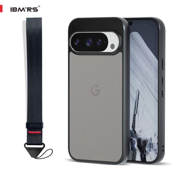 ibmrs For Google Pixel 9/9pro Case ,Cover Rugged Flexible Durable Anti-Slip TPU Protection Shockproof Back Cover -Camo Black