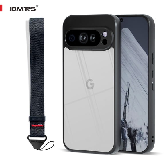 ibmrs For Google Pixel 9 Pro XL Case ,Cover Rugged Flexible Durable Anti-Slip TPU Protection Shockproof Back Cover -Camo Black
