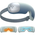 thumbnail image 1 of ibreo Ultra Lightweight Flexible Eye Massager with Heat, Air Compression, Rechargeable w/ Bluetooth Music, Blue, 1 of 12