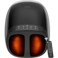 thumbnail interactive-video image 1 of ibreo Foot Massager Machine with Heat, Deep Kneading, Air Compression, Remote Control for Plantar Fasciitis, Sore Feet & Pressure and Pain Relief, Black, 1 of 10