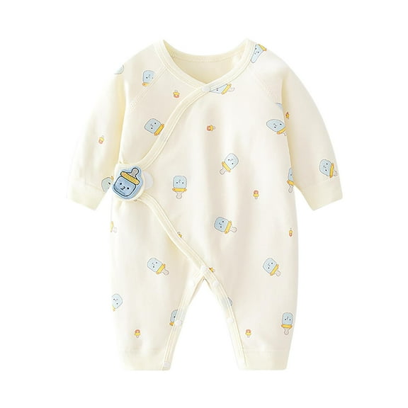 ibuvkizy Baby Girl Bodysuits Newborn Long Sleeve Onesies,Baby Girl Clothes,One-Piece Baby Rompers,Toddler Girl Shirts Jumpsuit,Kids Summer Outfits,Fashion Casual Cute Pajamas,Baby Girl Gifts