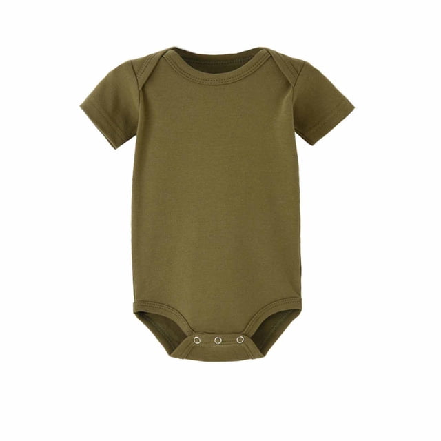 ibuvkizy Baby Girl Bodysuits Newborn Short Sleeve Onesie,Baby Girl Clothes,One-Piece Baby Rompers,Toddler Girl Shirts Jumpsuit,Kids Summer Outfits,Fashion Casual Cute Pajamas,Baby Girl Gifts