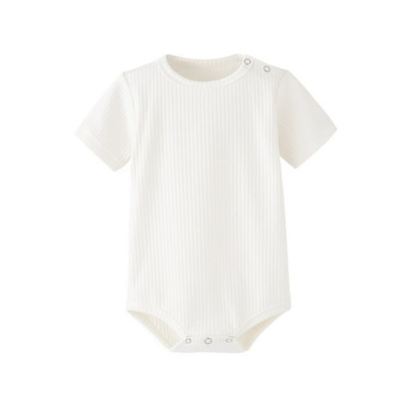 ibuvkizy Baby Girl Bodysuits Newborn Short Sleeve Onesie,Baby Girl Clothes,One-Piece Baby Rompers,Toddler Girl Shirts Jumpsuit,Kids Summer Outfits,Fashion Casual Cute Pajamas,Baby Girl Gifts