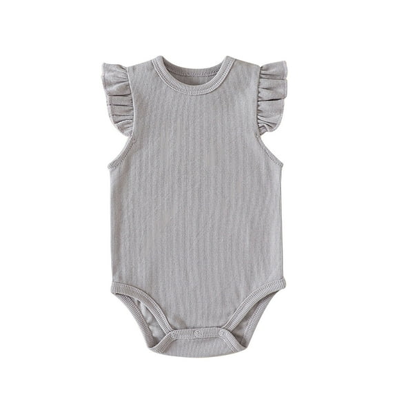 ibuvkizy Baby Girl Bodysuits Newborn Sleeveless Onesie,Baby Girl Clothes,One-Piece Baby Rompers,Toddler Girl Shirts Jumpsuit,Kids Summer Outfits,Fashion Casual Cute Pajamas,Baby Girl Gifts