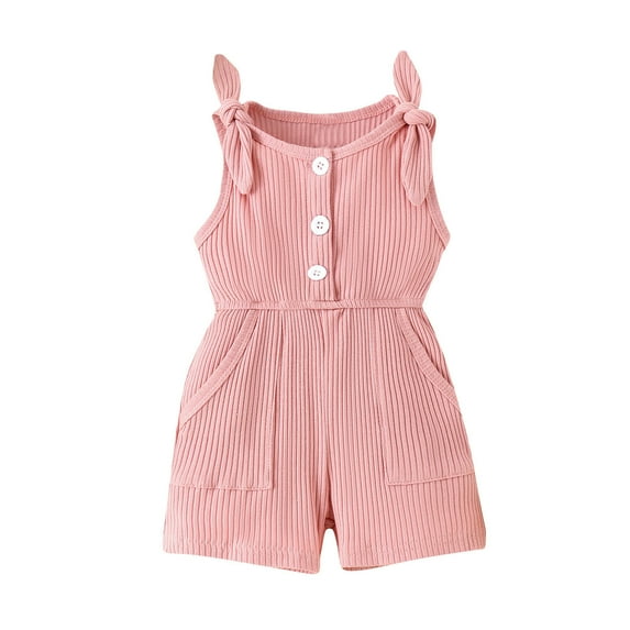 ibuvkizy Baby Girl Bodysuits Clearance,Newborn Sleeveless Onesie,Baby Girl Clothes,One-Piece Baby Rompers,Toddler Girl Shirts Jumpsuit,Kids Summer Outfits,Fashion Casual Cute Pajamas,Baby Girl Gifts