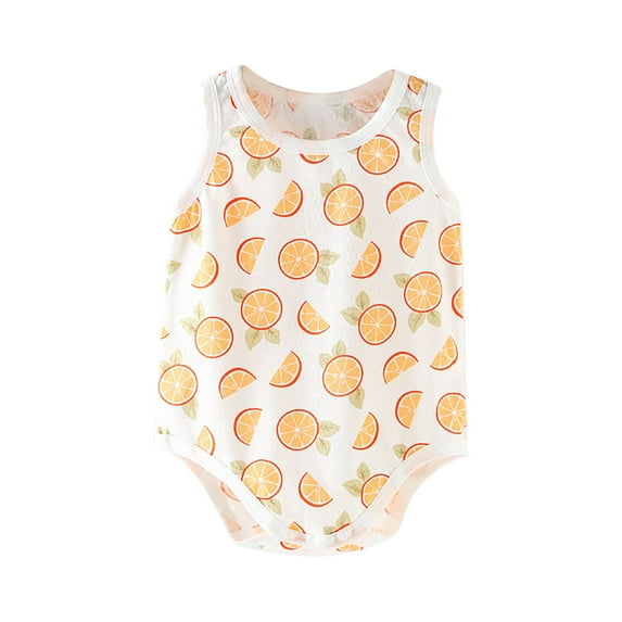 ibuvkizy Baby Girl Bodysuits Clearance,Newborn Sleeveless Onesie,Baby Girl Clothes,One-Piece Baby Rompers,Toddler Girl Shirts Jumpsuit,Kids Summer Outfits,Fashion Casual Cute Pajamas,Baby Girl Gifts