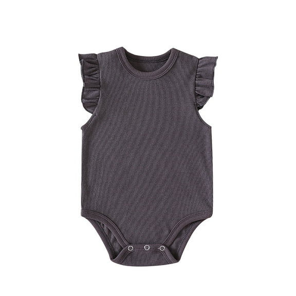 ibuvkizy Baby Girl Bodysuits Newborn Sleeveless Onesie,Baby Girl Clothes,One-Piece Baby Rompers,Toddler Girl Shirts Jumpsuit,Kids Summer Outfits,Fashion Casual Cute Pajamas,Baby Girl Gifts