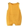 thumbnail image 1 of ibuvkizy Baby Girl Bodysuits Newborn Sleeveless Onesie,Baby Girl Clothes,One-Piece Baby Rompers,Toddler Girl Shirts Jumpsuit,Kids Summer Outfits,Fashion Casual Cute Pajamas,Baby Girl Gifts, 1 of 3