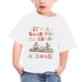 thumbnail image 1 of ibuvkizy Baby Girl Clothes Graphic Round Neck Crop Top Girls Short-Sleeve T-Shirt Tops, 1 of 4