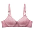 thumbnail image 1 of ibuvkizy Bras for Women Clearance Sports Bra Comfortable Breathable,Push up Wireless Bra,Women's Bra Soild Wire Free Underwear One-Piece Bra Everyday Underwear,Women Bras Plus Size, 1 of 9