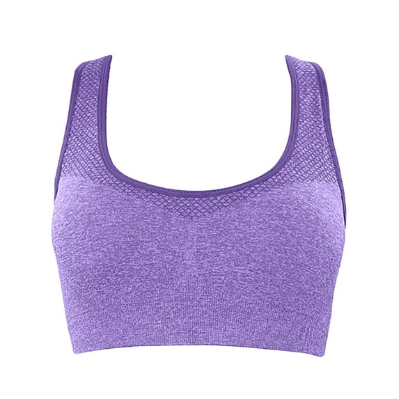 ibuvkizy Bras for Women Traceless With A Beautiful Back Yoga Sleep Fitness Style Underwear Bra Summer Plus Size Sports Bras for Women