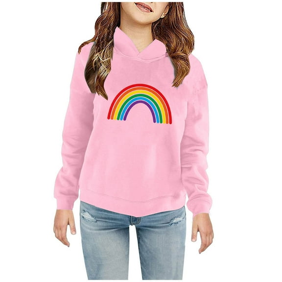 ibuvkizy Girls Fall Winter Hoodies Sweatshirt Christmas Long Sleeve Pullover Tops,Christmas Toddler Baby Boy's Girl's Hoodie Children's Casual Print Sweatshirt for the Baby Gift