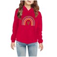 thumbnail image 1 of ibuvkizy Girls Hoodies Sweatshirt Winter Long Sleeve Pullover Hoodies Tops,Christmas Toddler Baby Boy's Girl's Hoodie Children's Casual Print Sweatshirt for the Baby Gift, 1 of 5