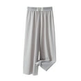thumbnail image 1 of ibuvkizy Girls Leggings!Fall Winter Leggings for Girls Toddler Kids Baby Girls Fashion Cute Sweet Ice Silk Wide Leg Pants Trousers Pants Leggings, 1 of 4