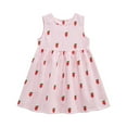 thumbnail image 1 of ibuvkizy Girls Summer Dresses Baby Princess Dress 2-7Years Children's New Sleeveless Girls Dresses Crushed Flower Princess Dresses Beach Dresses Toddler Birthday Party Gown Kids Cute, 1 of 6