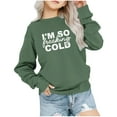 thumbnail image 1 of ibuvkizy Girls Sweatshirt!Graphic Sweatshirts for Girls Crewneck Oversized Sweatshirt Kids Fashion Long Sleeve Pullover Tops 1-12 Years,Green, 1 of 6
