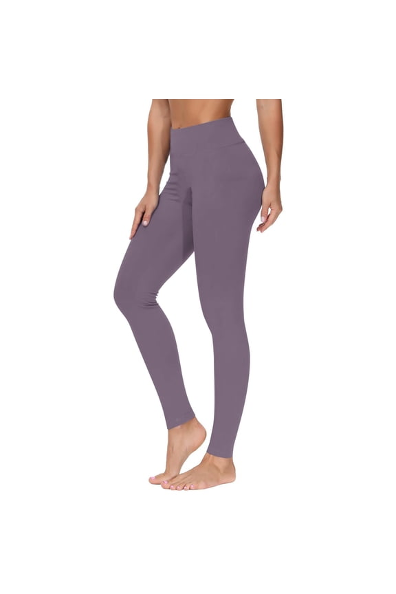 High Waisted Leggings for Women Tummy Control,Women's Solid Color Yoga Exercise Leggings Casual Pants Leggings Multicolor,XL