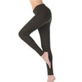 thumbnail image 1 of ibuvkizy Leggings for Women,High Waisted Pants for Women Leggings High Waisted Leggings for Women Buttery Soft Women's Leggings Solid Yoga Coffee,M, 1 of 5