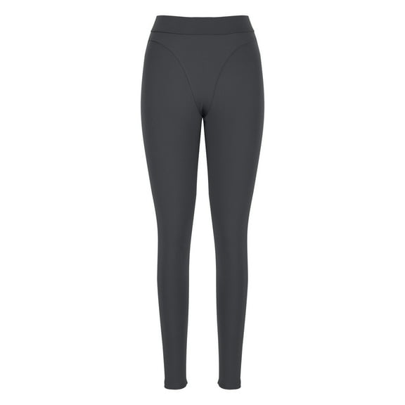 ibuvkizy Leggings for Women,Women's New Solid Color Fast Drying High Elasticity Sports Lifting Buttocks Tight Abdominal Fitness Leggings Yoga Pants Gray,XL