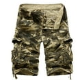 thumbnail image 1 of ibuvkizy Men's and Big Men's Cargo Pants Casual Fishing Pants,Men's Shorts Multi Pocket Cargo Pants Loose Pants Straight Leg Pants,Slim Summer Quickdrying Sports Outdoor Mens Work Pants, 1 of 3
