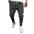 thumbnail image 1 of ibuvkizy Men's and Big Men's Cargo Pants Casual Fishing Pants,New Style Fashion Overalls Pure Colour Comfortable Eight-color Pants,Slim Summer Quickdrying Sports Outdoor Mens Work Pants, 1 of 6