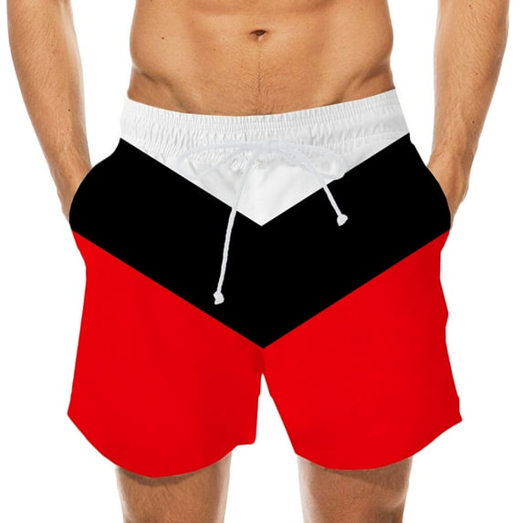 ibuvkizy Mens Fashion Shorts Summer Fitness Sports,Cargo Shorts for Men,Men Casual Summer Elastic Waist Printed Shorts Beach Shorts,Mens Casual Shorts,Breathable Quick Dry