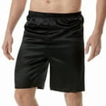 thumbnail image 1 of ibuvkizy Mens Fashion Shorts Summer Fitness Sports,Cargo Shorts for Men,Men Casual Solid Elastic Waist Shorts Pants Sport Pants Pajama Pants,Mens Casual Shorts,Breathable Quick Dry, 1 of 5