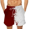 thumbnail image 1 of ibuvkizy Mens Fashion Shorts Summer Fitness Sports,Cargo Shorts for Men,Men Casual Summer Elastic Waist Printed Shorts Beach Shorts,Mens Casual Shorts,Breathable Quick Dry, 1 of 4