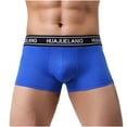 thumbnail image 1 of ibuvkizy Mens Underwear,Men's Fashion Briefs,HUAJUELANG Men's Sof t Briefs Underpants Knickers Shorts Sexy Underwear,Briefs Gifts,Mens Boxer Briefs, 1 of 3
