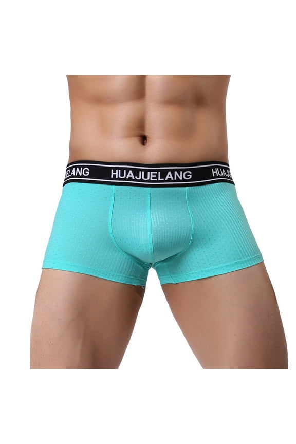 Mens Underwear,Men's Fashion Briefs,HUAJUELANG Men's Sof t Briefs Underpants Knickers Shorts Sexy Underwear,Briefs Gifts,Mens Boxer Briefs