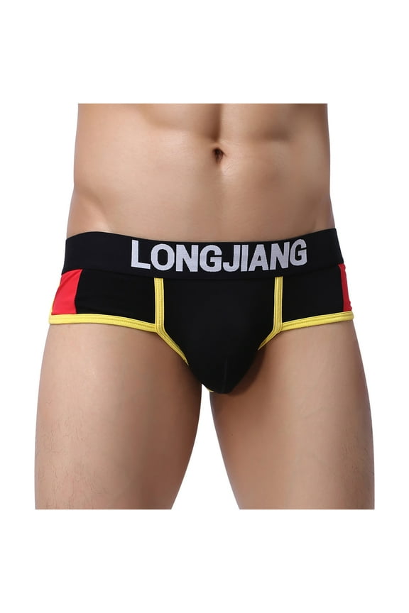 Mens Underwear,Men's Fashion Briefs,Men's Sof t Briefs Underpants Knickers Shorts Sexy Underwear,Briefs Gifts,Mens Boxer Briefs