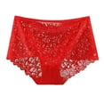 thumbnail image 1 of ibuvkizy Panties for Women Pants Womens Underwear,Ladies Soft Stretchy Briefs,Women Solid Color Underwear High Waisted Lace Tight and Breathable Underwear Panties, 1 of 3