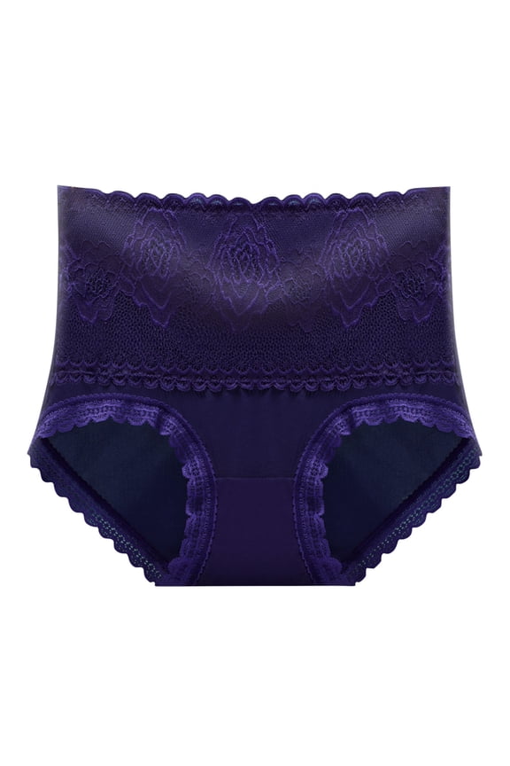 Panties for Women,Women's Solid Color Briefs Sexy Ventilate Lace Netting High Waist Underpants,Women Panties,Womens Underwear