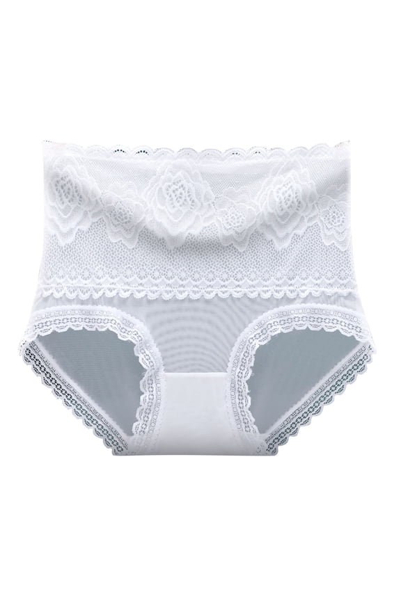 Panties for Women,Women's Solid Color Briefs Sexy Ventilate Lace Netting High Waist Underpants,Women Panties,Womens Underwear