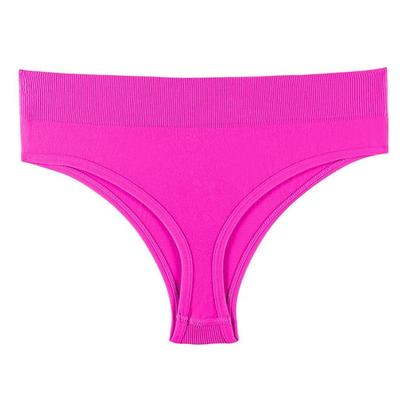 ibuvkizy Panties for Women,Women's Solid Color Thong Libido Plus Size T-back Briefs Sexy Underpants,Women Panties,Womens Underwear