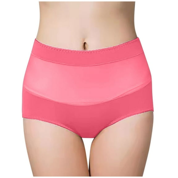 ibuvkizy Panties for Women Solid High Waist Tummy Controlling Warm Underwear Sexy Underwear Briefs,Women Panties,Womens Underwear