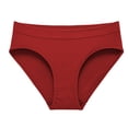 thumbnail image 1 of ibuvkizy Panties for Women Traceless Briefs Low-Waisted Sports Elastic Comfortable Breathable Pants Briefs,Women Panties,Womens Underwear, 1 of 5