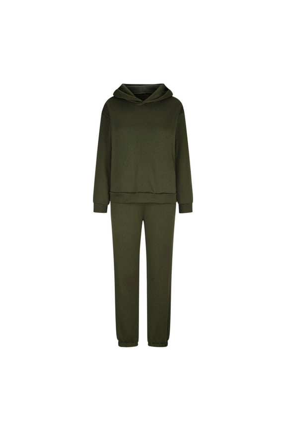 Two Piece Sets for Women Casual Outfit Sets,Women Jogger Outfit Plus Size,Fall and Winter European and American Thickened Velvet Long Sleeved Sweater Trousers