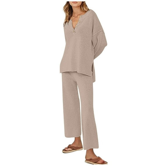 ibuvkizy Two Piece Sets for Women,Summer Casual Outfit Sets,Women Jogger Outfit Plus Size,Outfits Oversized Loungewear Loose Slouchy Set 2025 Fall Sweatsuit Matching Sets