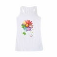 thumbnail image 1 of ibuvkizy Womens Tank Tops Loose Fit Cute Summer Tops for Women,Women's Vest Casual Fashion Sleeveless Color Printed Vest,Gifts for Women Summer, 1 of 3