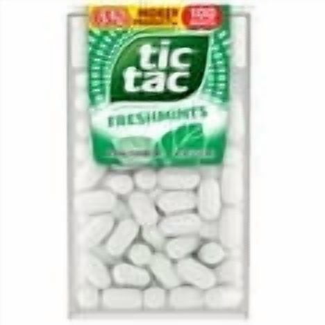 Tic Tac Fresh Breath Mints, Freshmint, Bulk Hard Candy Mints, 1.7 oz (Pack of 15)