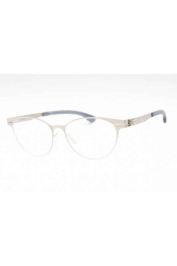 BOSSA NOVA M1393 020 50mm Oval Eyeglass Frames Unisex Pearl Grey